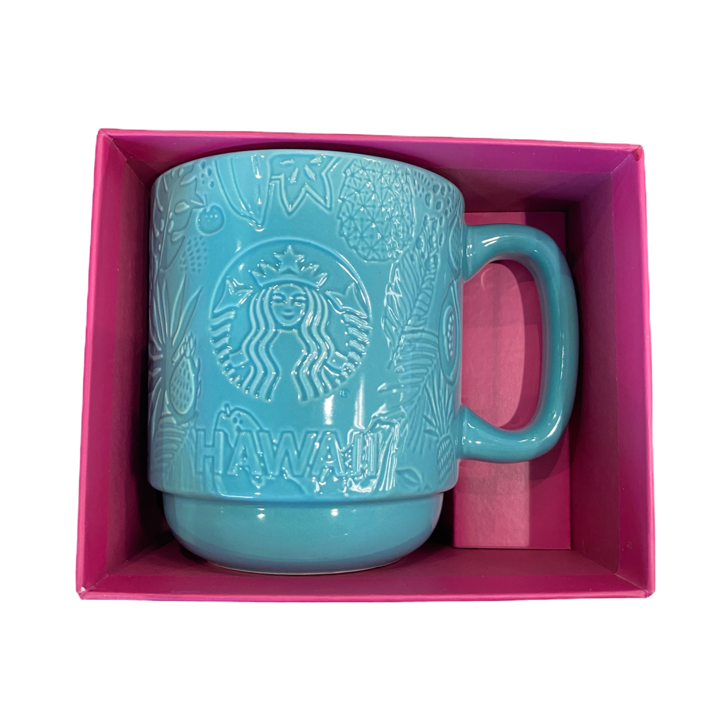 Starbucks Blue Hawaii Collection Ceramic Mug