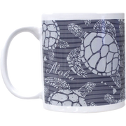 Aloha Periwinkle Purple Honu Turtle 20oz Coffee Mug