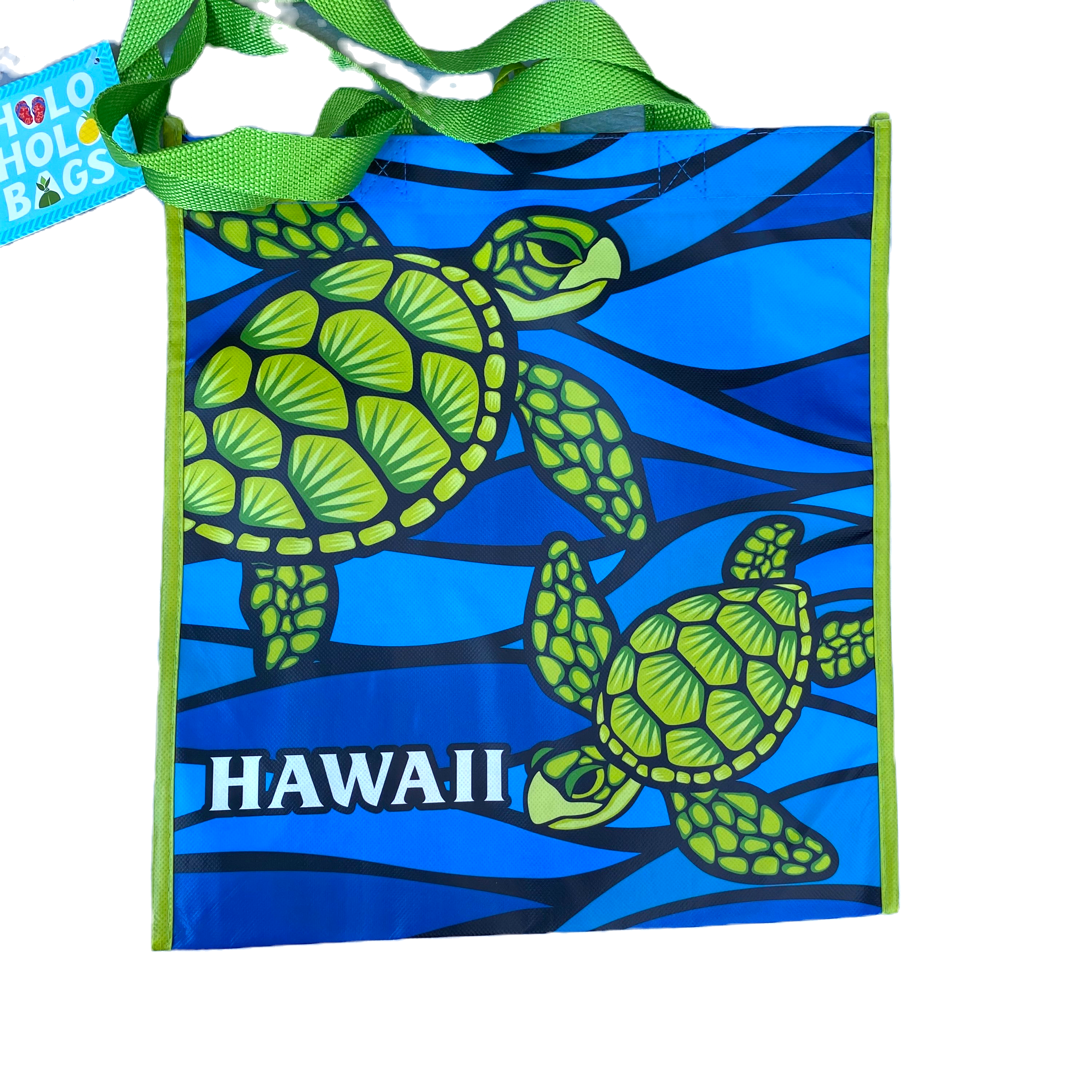 Hawaiian Turtle Tote Bag