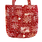 Red Iconic Hawaii Design Hand-Made Island Essence Tote 🏝️