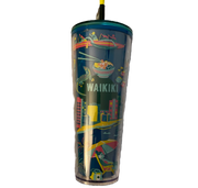 Starbucks Hawaii Collection Waikiki Life Tumbler 24oz