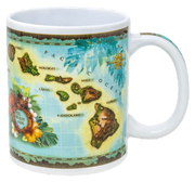 ABC Store Hawaiian Islands Coffee Mug