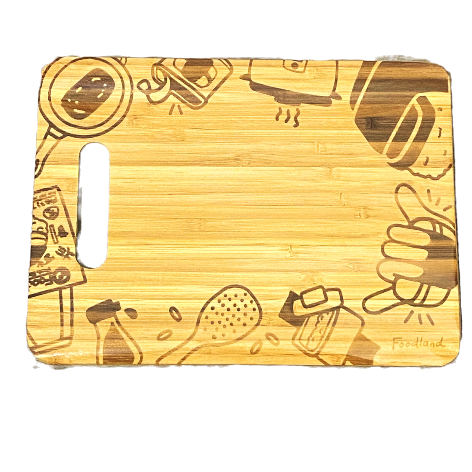 Foodland Musubi Doodles Charcuterie  Cutting/Serving Board