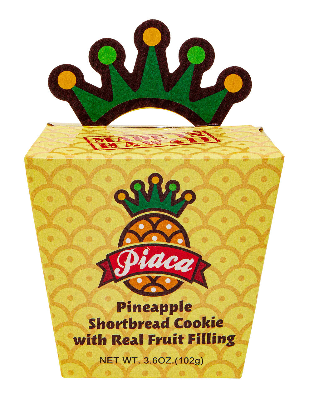 Piaca Pineapple Shortcake Cookie 3ct.