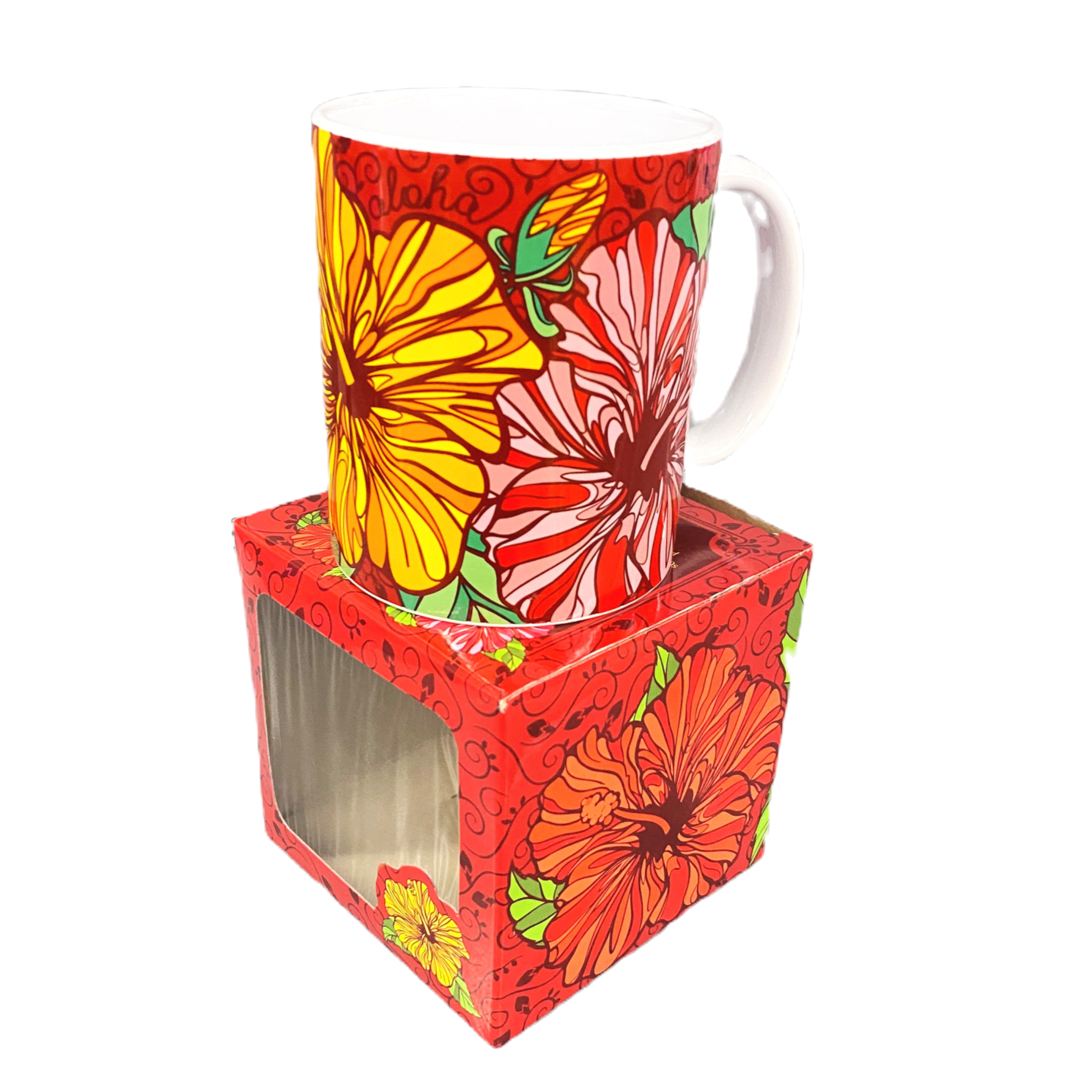 Hibiscus Flower Coffee Mug