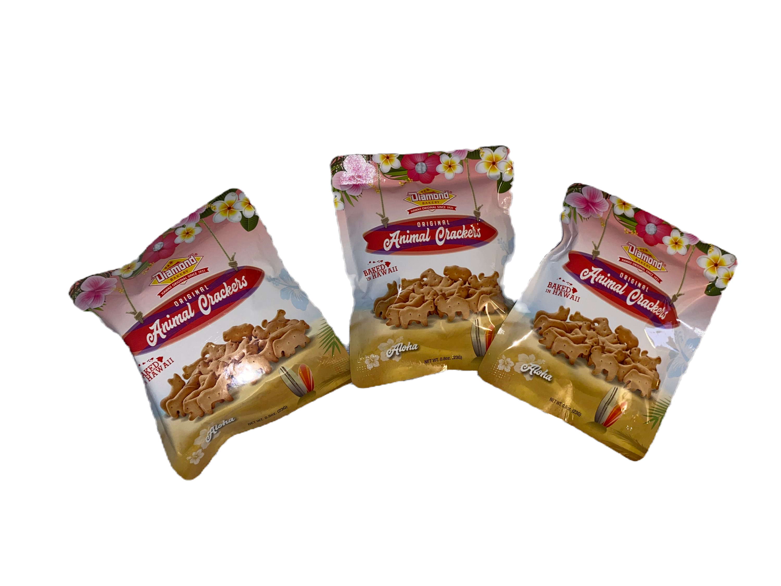 Diamond Bakery Hawaii Animal Crackers 3pk