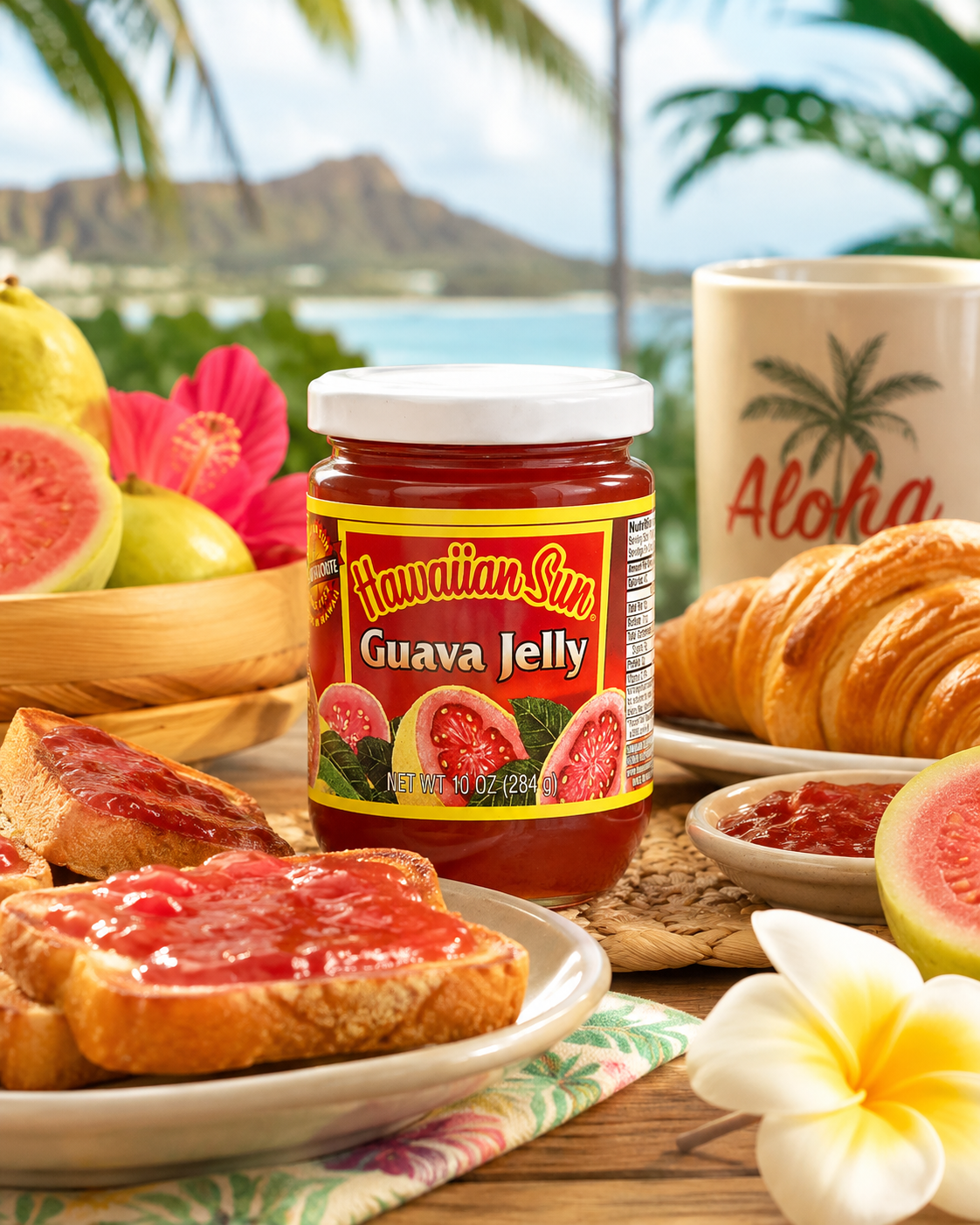Hawaiian Sun Guava Jelly 10 oz.