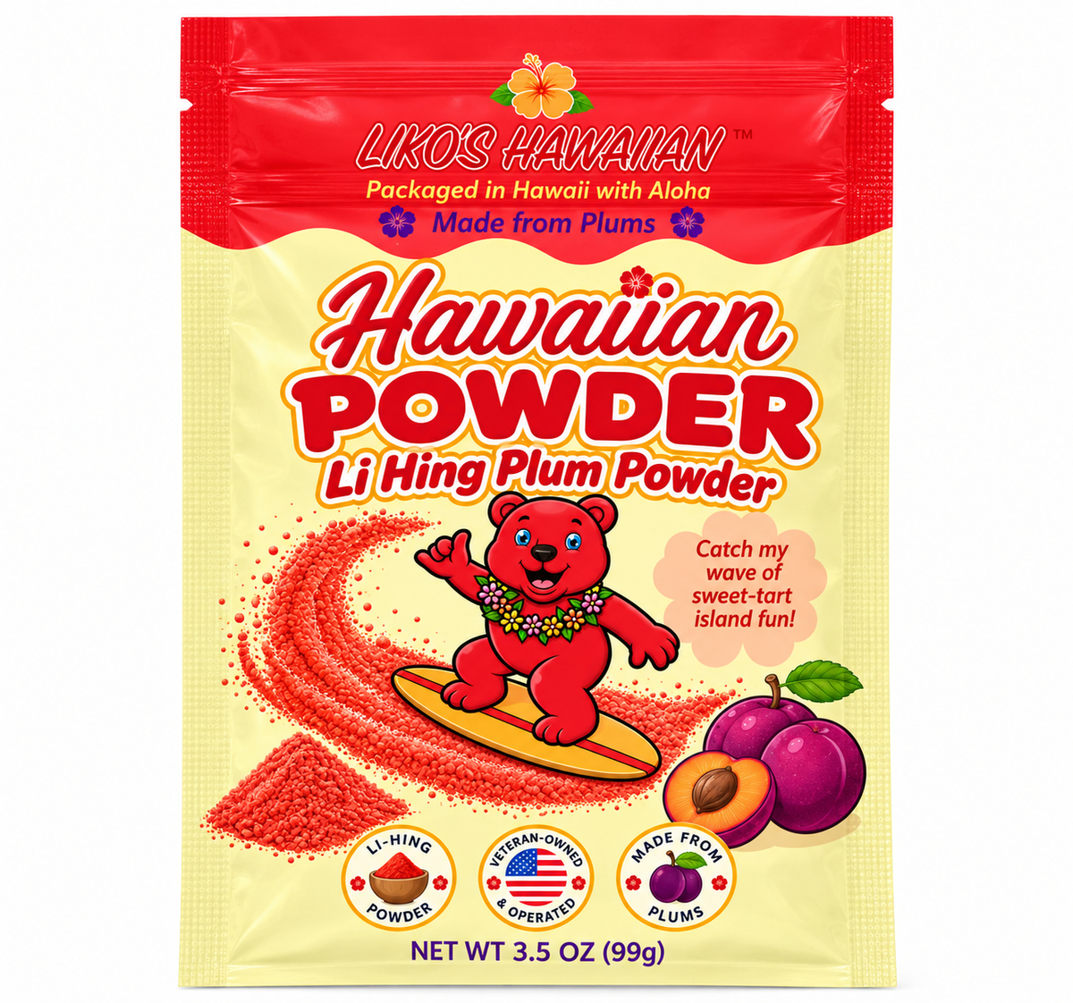 Liko’s Hawaiian Powder, Li Hing Plum Powder
