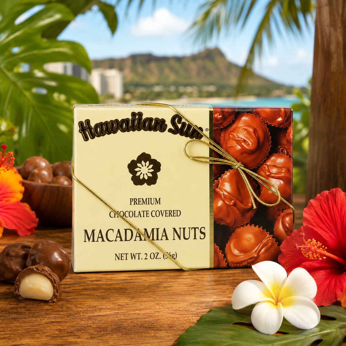 Hawaiian Sun Chocolate Macadamia Nuts