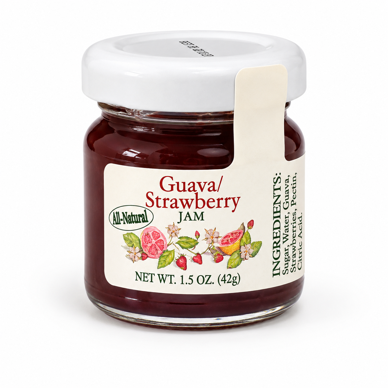 Guava Strawberry Jam Mini Taster 1.5oz
