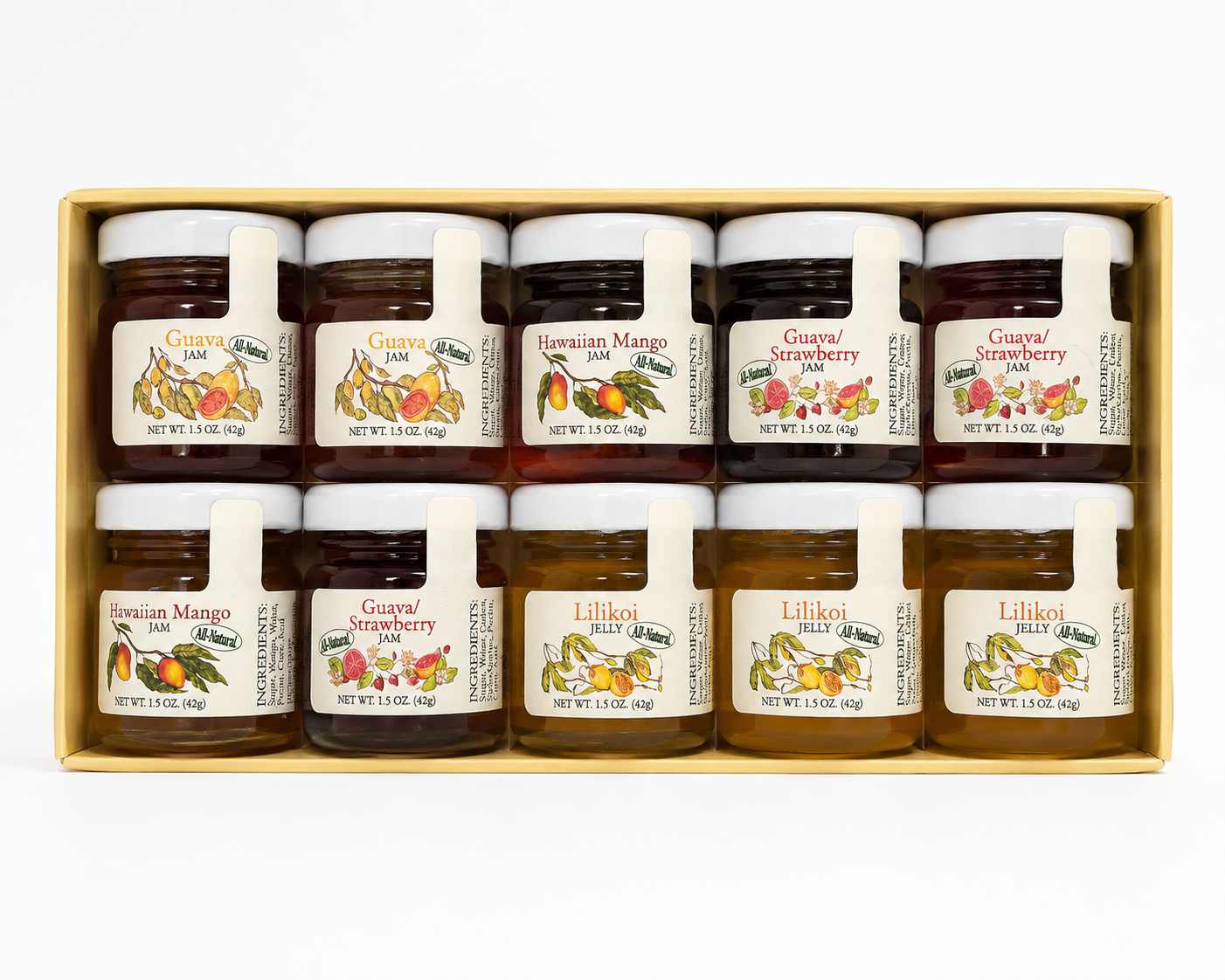 Hawaiian Plantations 10 Pk. Jam Sampler