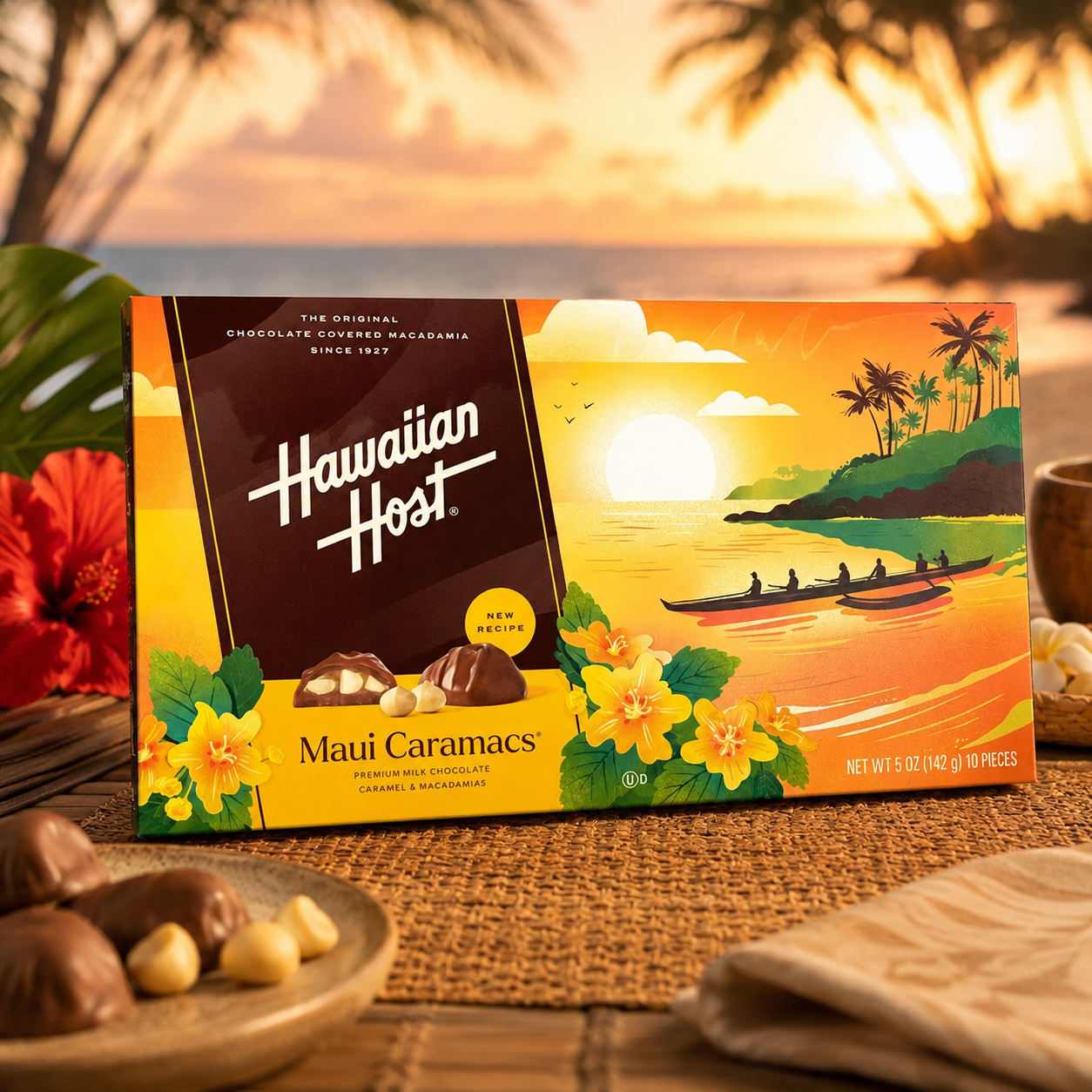 Hawaiian Host Maui Caramacs