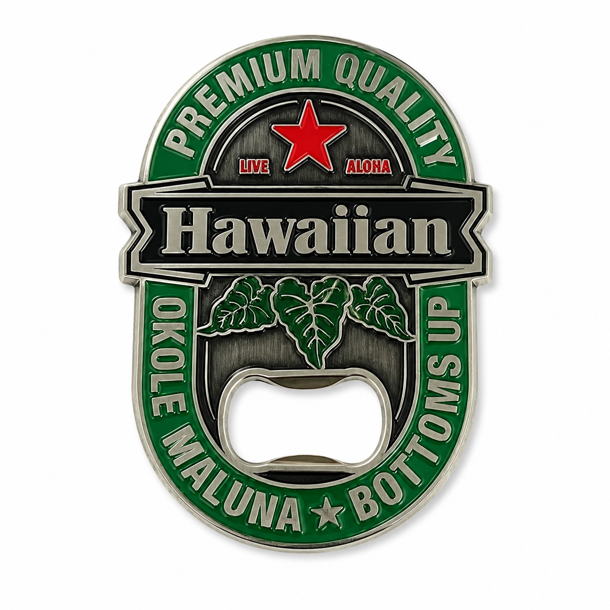 Hawaiian “Heini” Bottle Opener Magnet