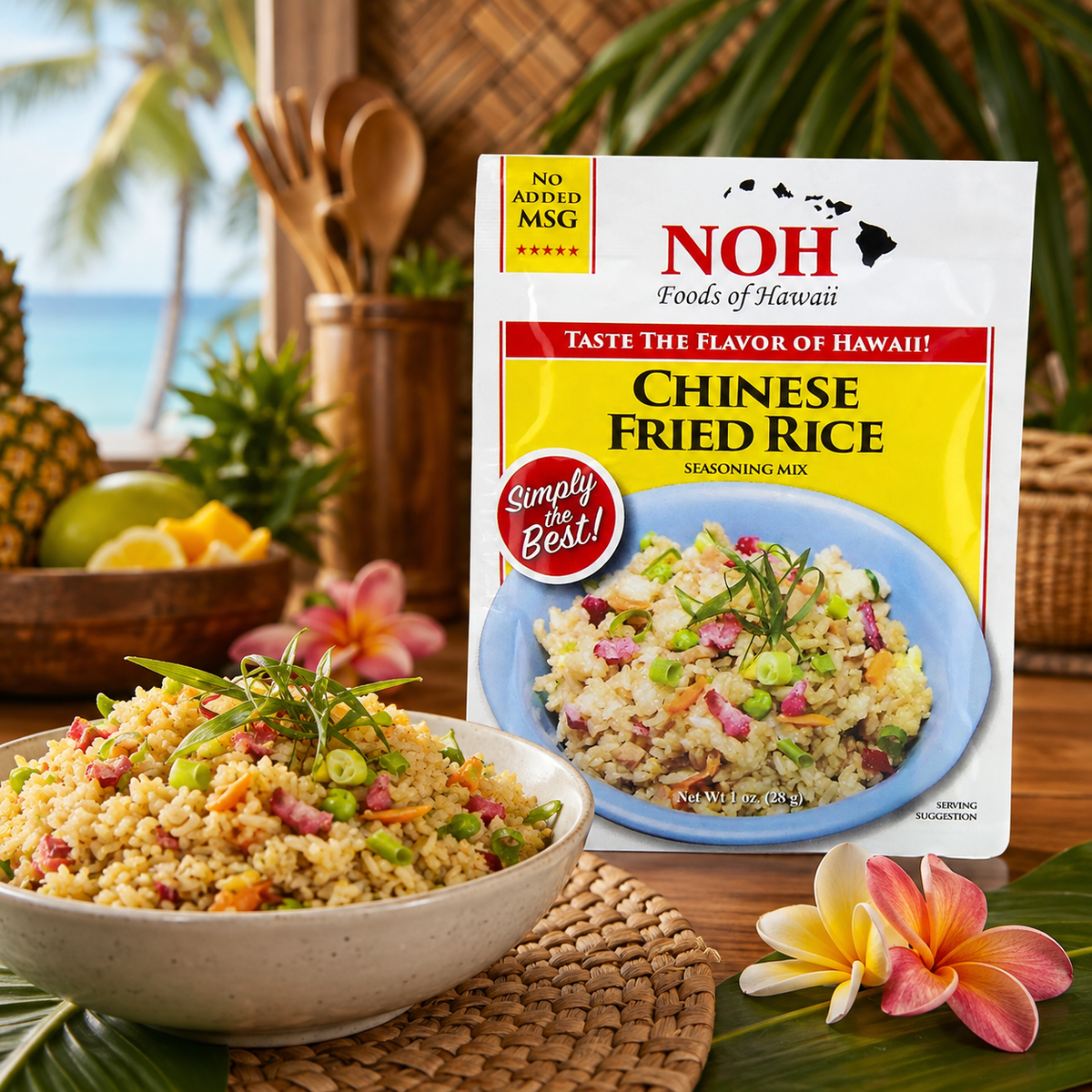 NOH Foods of Hawaii Chinese Fried Rice Seasoning Mix