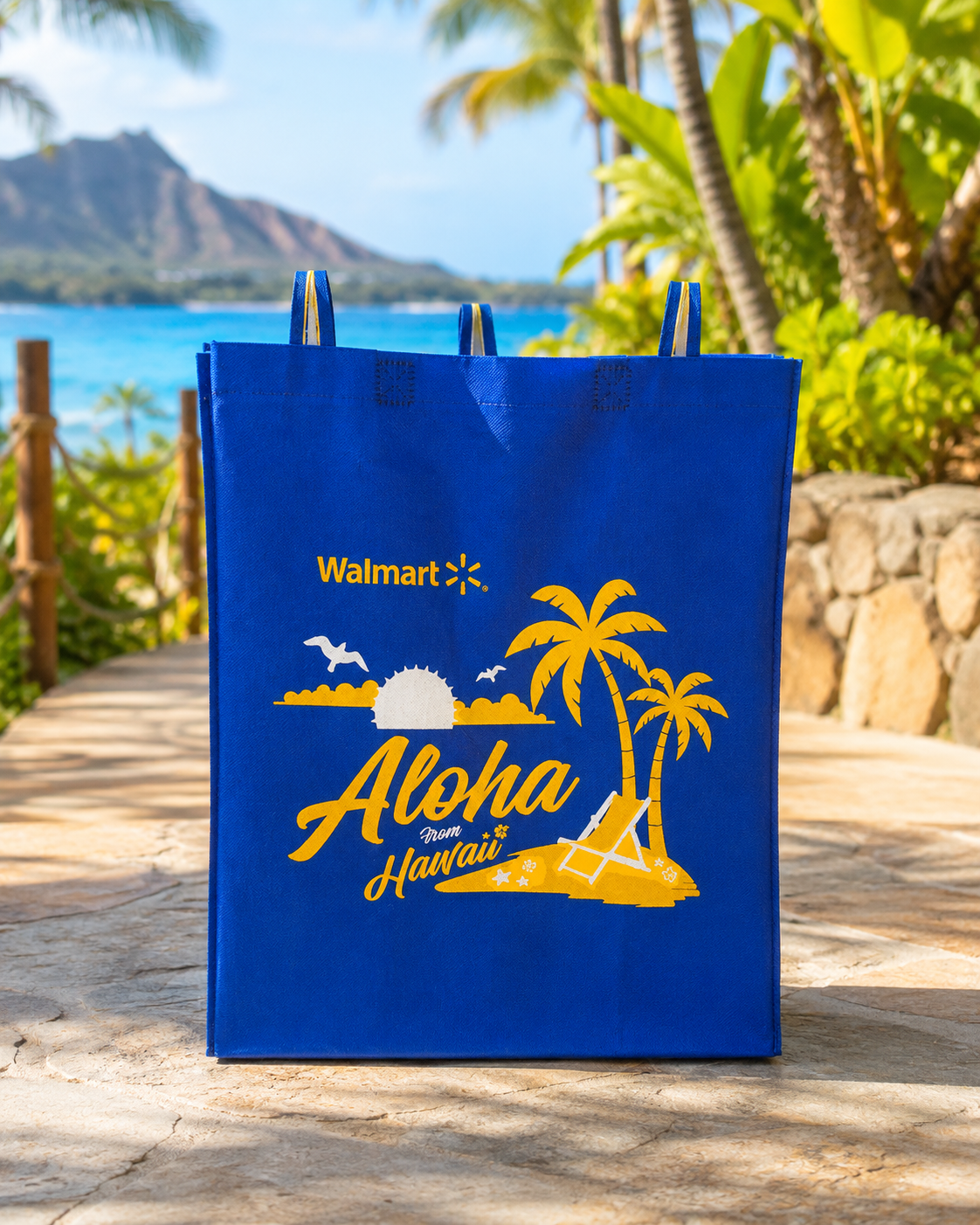 Walmart Hawaii Themed Tote Bag