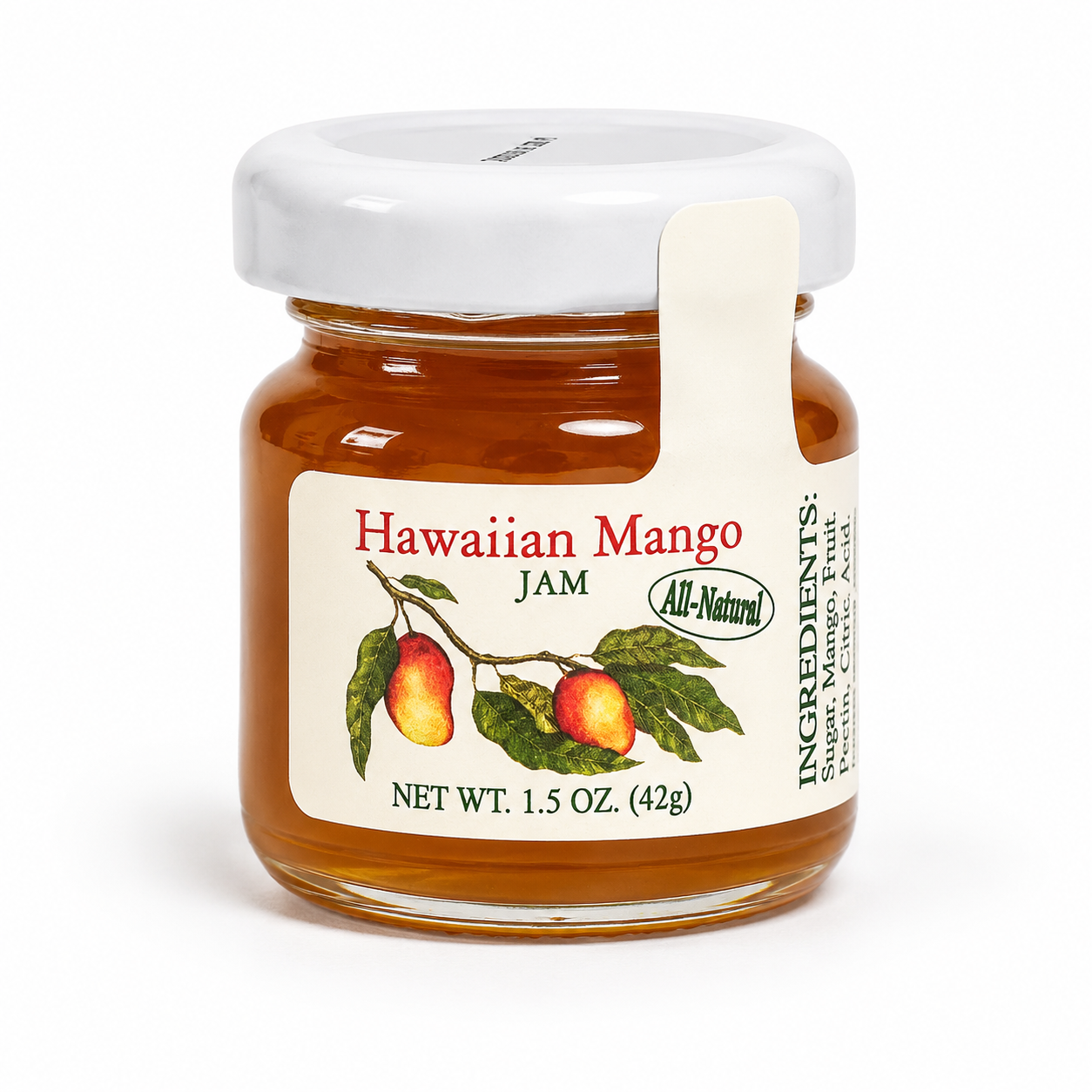 Hawaiian Mango Jam Mini Taster 1.5oz
