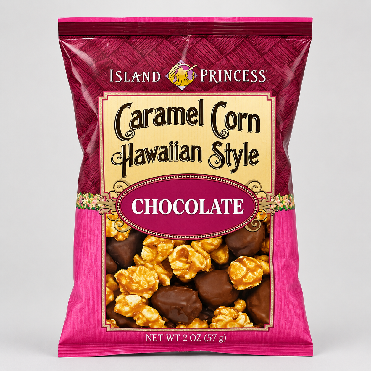 Island Princess Hawaiian Style Chocolate Caramel Corn 2oz