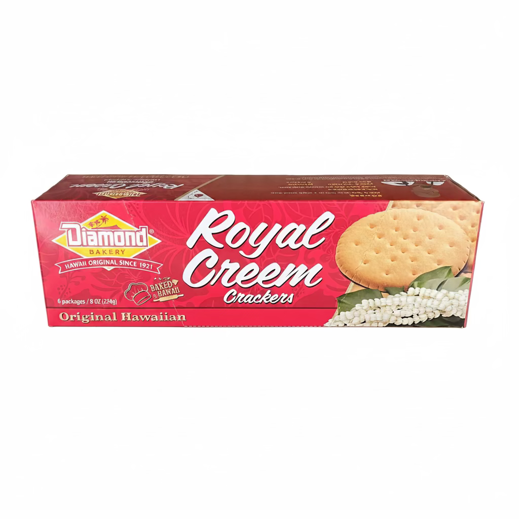 Box of Diamond Bakery Royal Creem Crackers