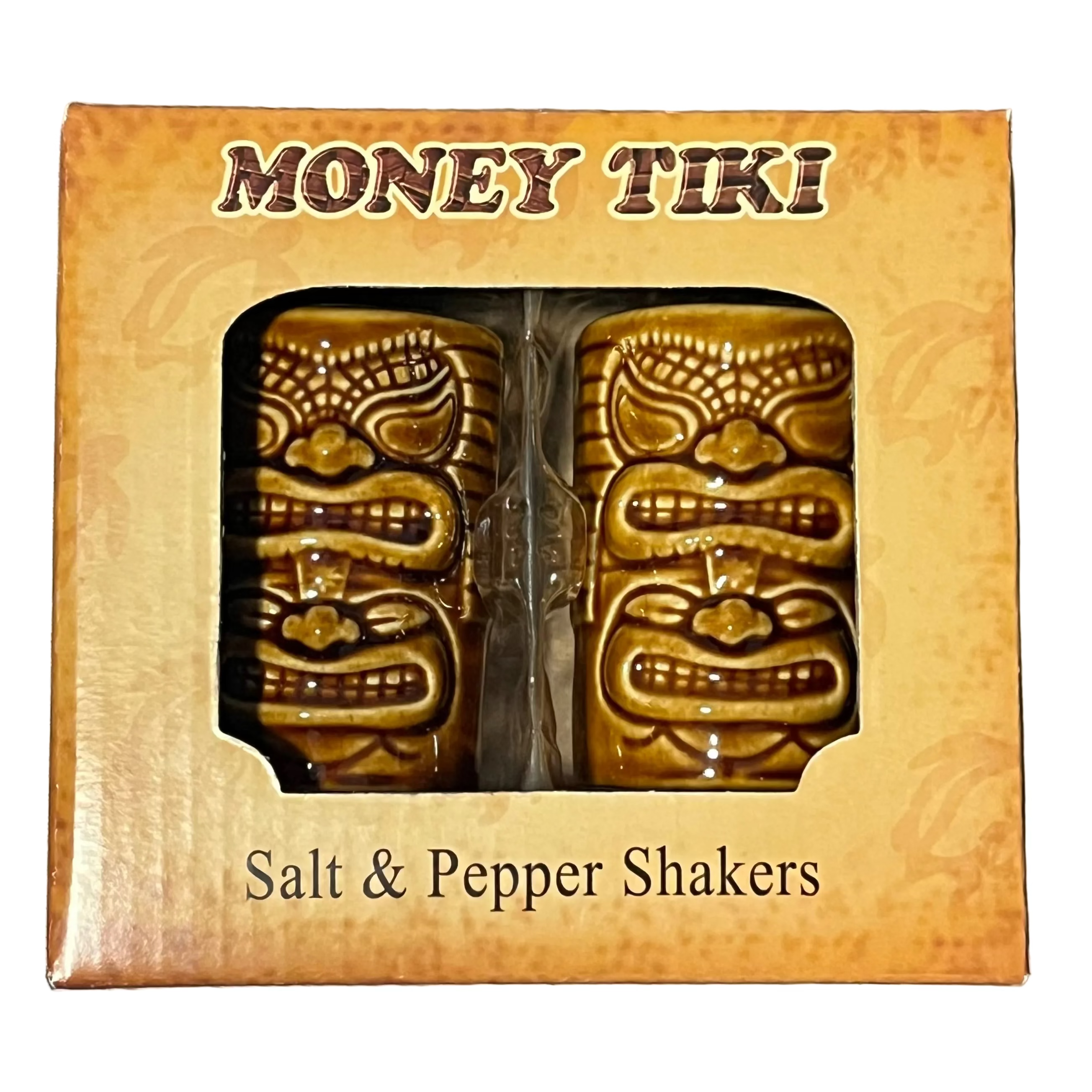 Tiki Salt & Pepper Shakers