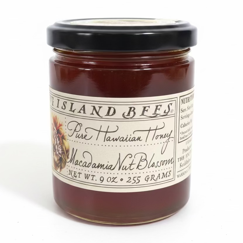 Big Island Honey Bees, Macadamia Nut Blossom 9oz