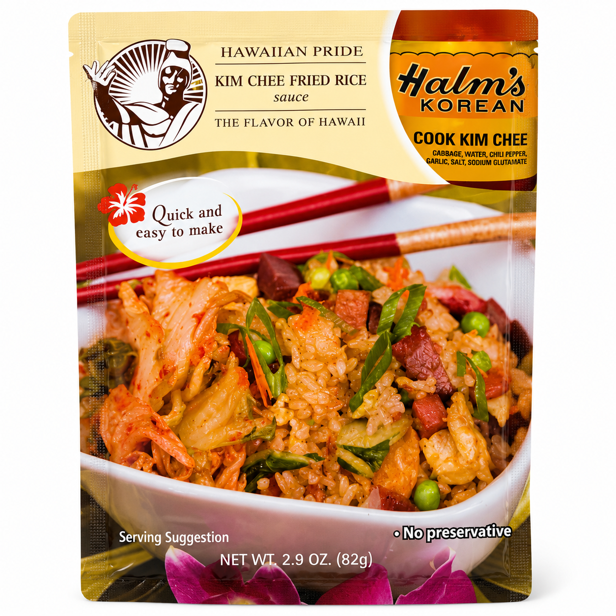 Kim Chee Fried Rice Sauce – 2.9oz