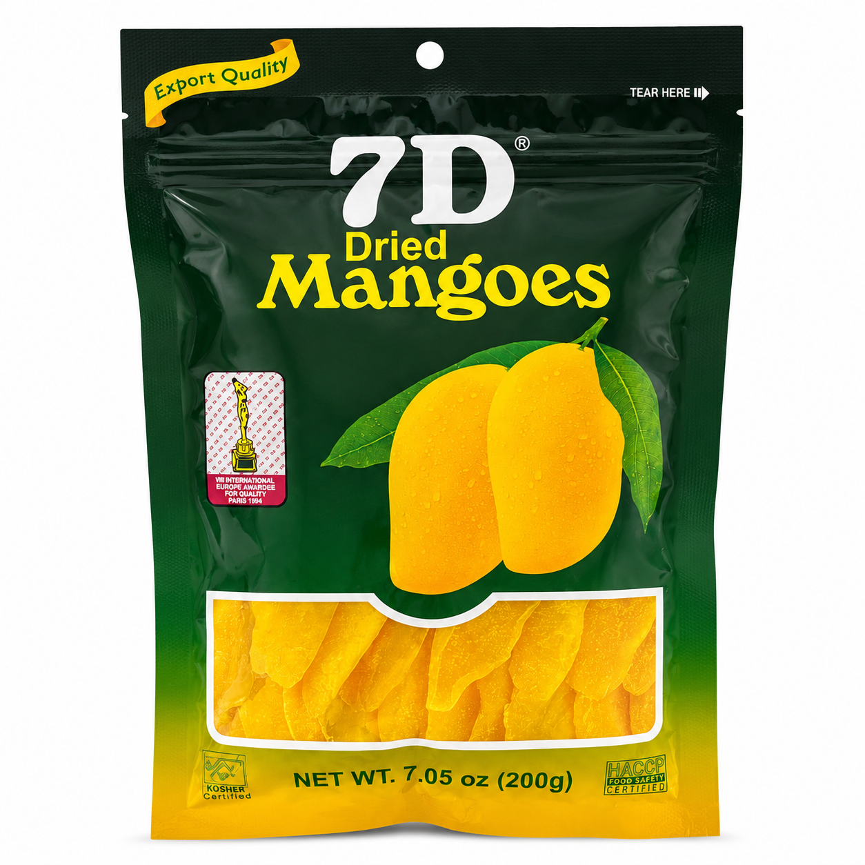 7D Dried Mangoes – 7oz