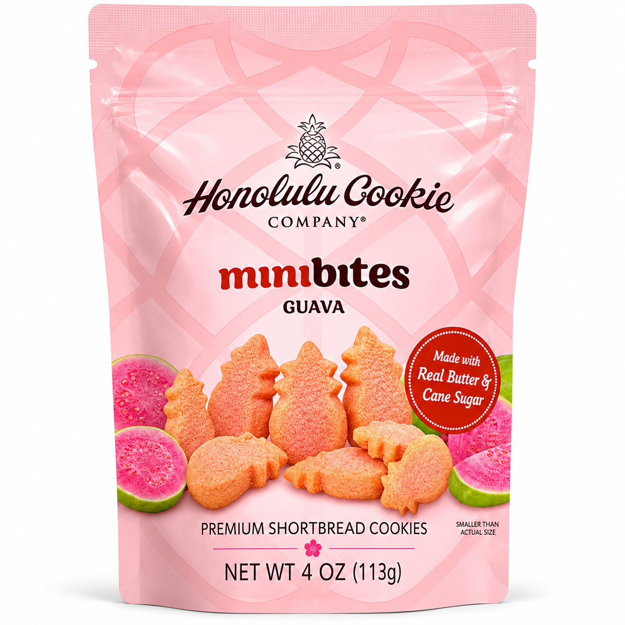 Honolulu Cookie mini bites, Guava 4oz
