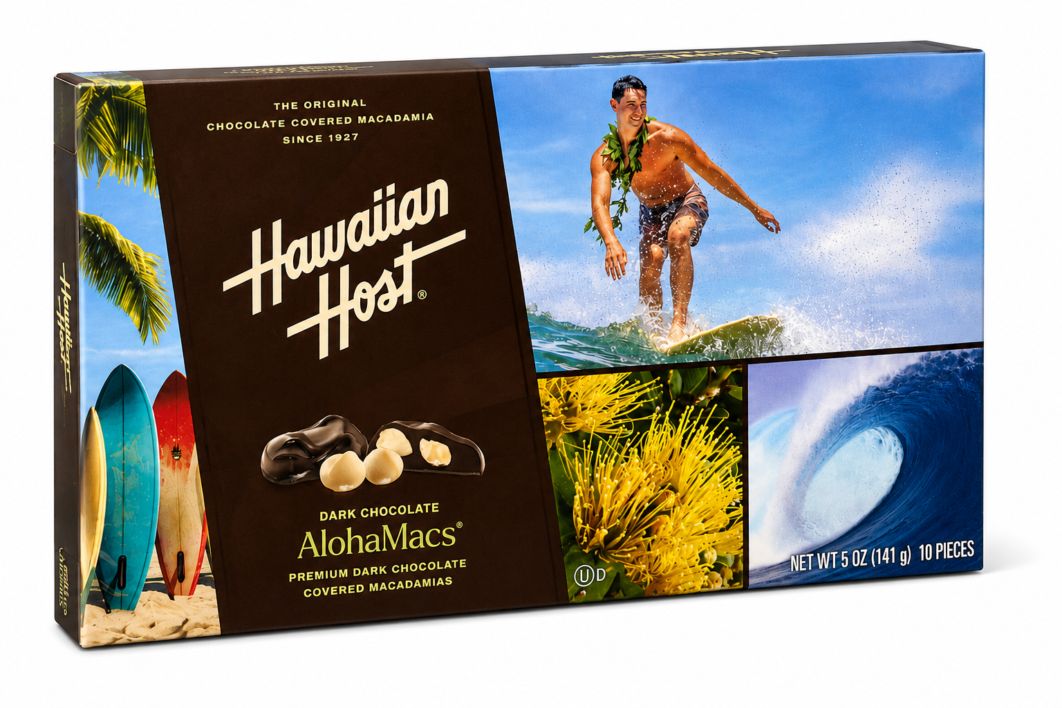 Hawaiian Host Dark Chocolate Aloha Macs