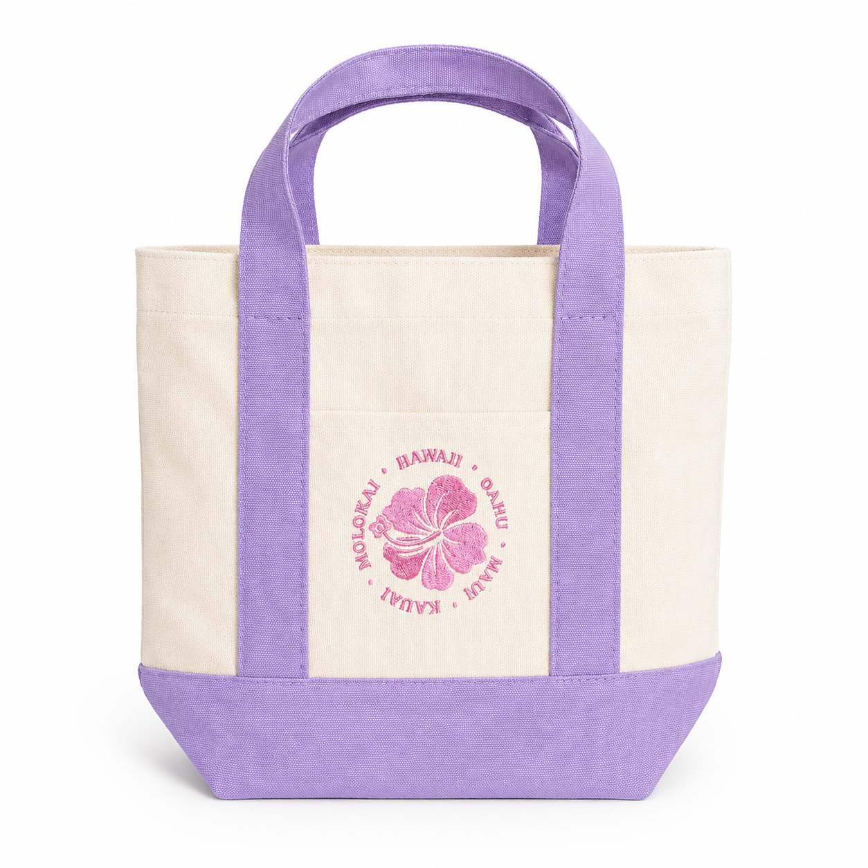 Hibiscus Hawaii Lavender/purple Mini Tote Bag