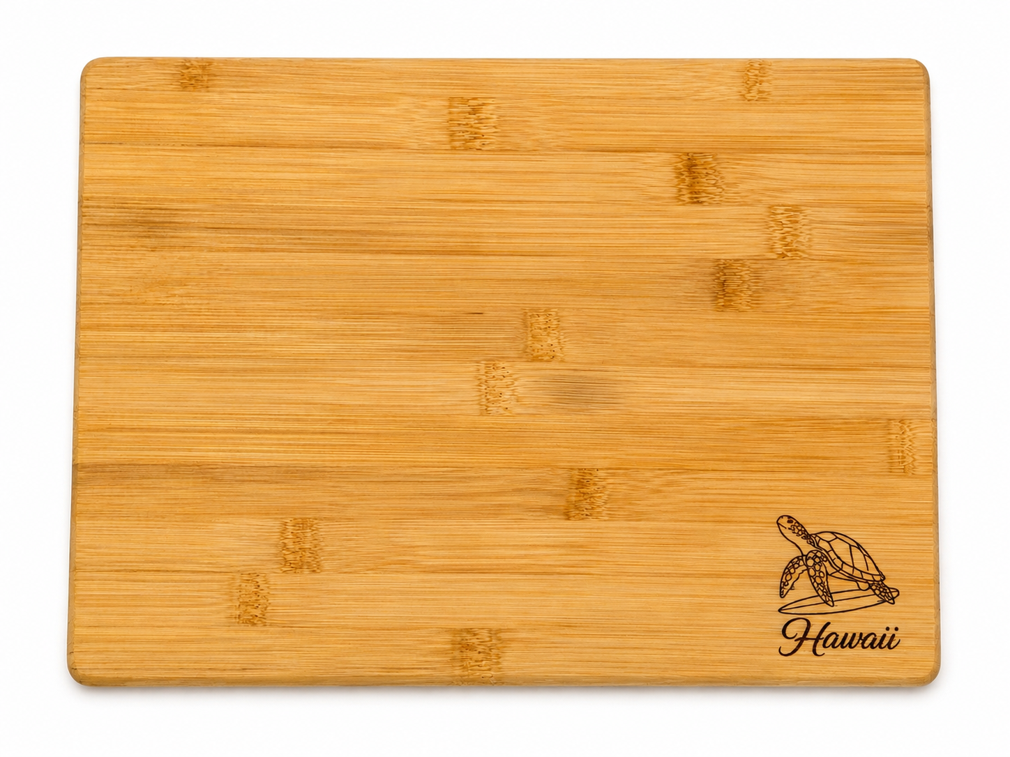 Bamboo Hawaii Turtle Cutting/Serving Board