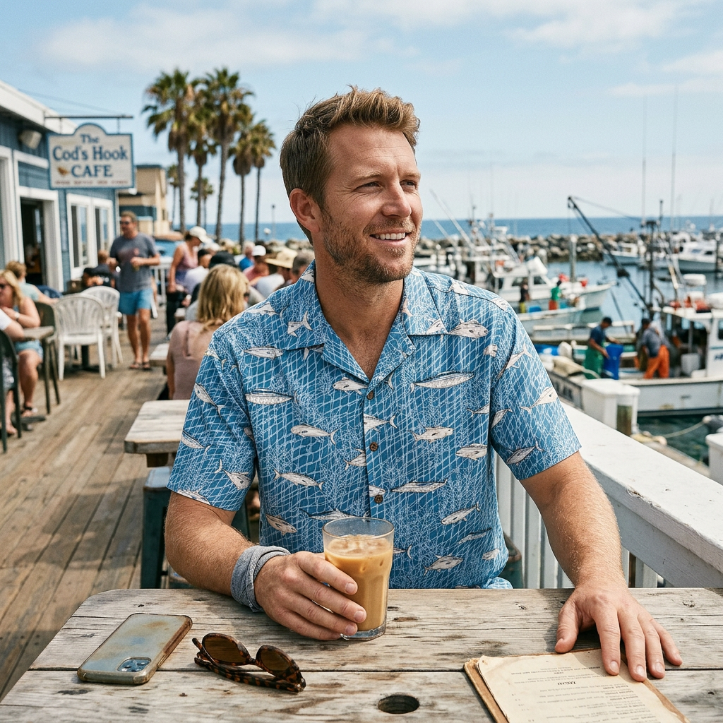 Blue Ahi Aloha Shirt – Made in Hawaiʻi – Extra Large